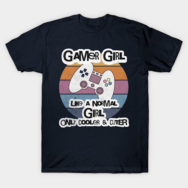 Gamer Girl T-Shirt by MonkeyLogick